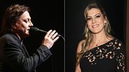 Fábio Jr. e a namorada exibem aliança durante show do cantor - Manuela Scarpa/Photo Rio News