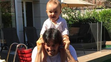 Fabio Faria e Pedro, seu filho com Patrícia Abravanel - Instagram/Reprodução