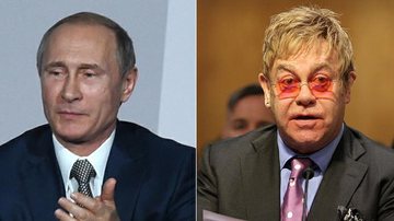 Vladimir Putin liga para Elton John para falar sobre direitos LGBT - Getty Images