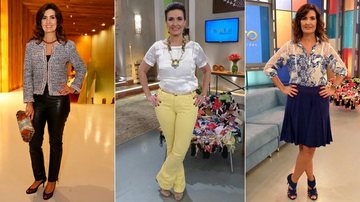 No aniversário de Fátima Bernardes, inspire-se no estilo da apresentadora - AgNews/ Reprodução/ TV Globo
