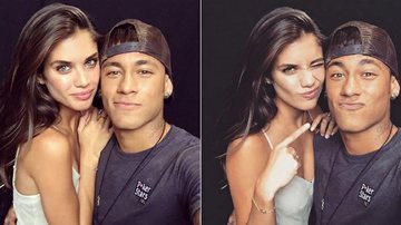 Neymar e a modelo Sara Sampaio - Instagram/Reprodução