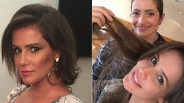 Deborah Secco alonga os cabelos - Instagram/Reprodução
