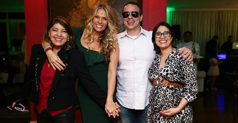 Roberta Miranda, Adriane Galisteu, Dudu Braga e sua esposa, Valeska - Manuela Scarpa/Photo Rio News