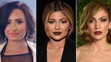 Demi Lovato, Kylie Jenner e Jennifer Lopez - Getty Images