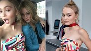 Lily-Rose Depp brilha ao lado da mãe, Vanessa Paradis - Reprodução Instagram