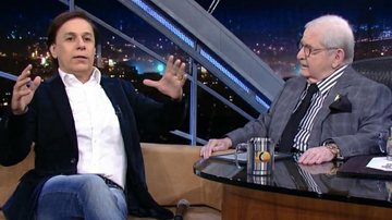 Tom Cavalcante e Jô Soares - TV Globo/Reprodução