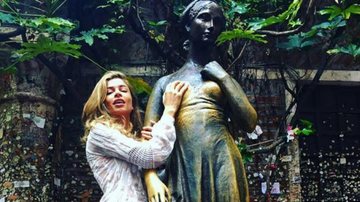 Grazi Massafera visita casa de Julieta em Verona - Instagram/Reprodução