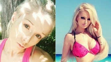 Valeria Luklyanova, a Barbie humana, surge sem maquiagem - Instagram/Reprodução