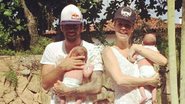 Luana Piovani toma banho de sol com os filhos e o marido - Instagram/Reprodução