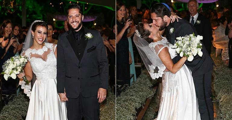 Emoção e alegria na boda de André Vasco e Vivian Krybus - Manuela Scarpa e Marcos Ribas/Photo Rio News