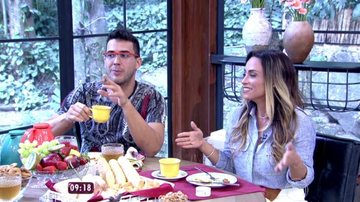 Susana Pires e André Marques - Reprodução TV Globo