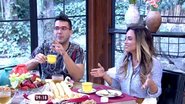 Susana Pires e André Marques - Reprodução TV Globo