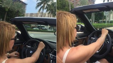 Zilu Godoi passeia com carrão conversível em Miami - Instagram/Reprodução