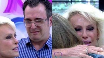 Ana Maria Braga chora no Mais Você com história de superação de casal - TV Globo/Reprodução