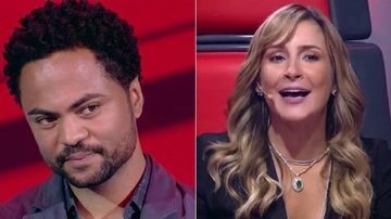 Rafael Dias e Claudia Leitte no The Voice Brasil - TV Globo/Reprodução