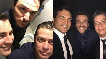 Fábio Assunção, Rodrigo Lombardi e Daniel Boaventura - Instagram/Reprodução