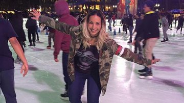 Valecsa: patinação no gelo em Nova York - Instagram/Reprodução