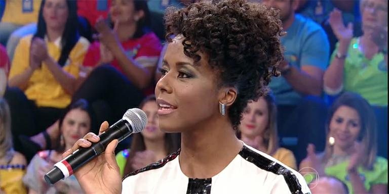 Maria Júlia Coutinho - Reprodução TV Globo