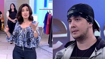 Fátima Bernardes e Bruno Boncini no 'Encontro' - Reprodução TV Globo