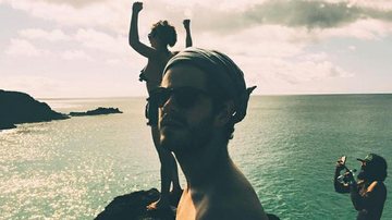 Maurício Destri curte férias em Fernando de Noronha - Instagram/Reprodução