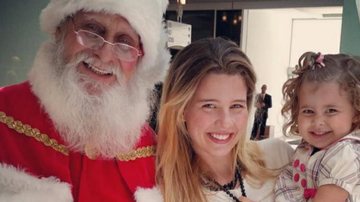 Debby Lagranha leva a filha para conhecer o Papai Noel - Instagram/Reprodução