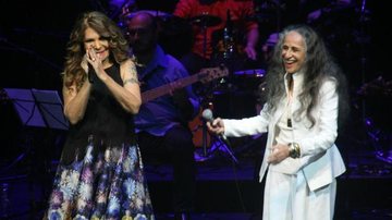 Elba Ramalho e Maria Bethânia cantam juntas pela primeira vez - GRAÇA PAES/BRAZIL NEWS