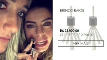 Daniella Cicarelli perde brinco de R$ 24 mil - Instagram/Reprodução