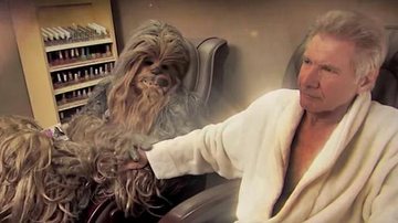 Harrison Ford e Chewbacca fazem as pazes - Reprodução