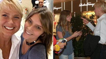Isabella Santoni tieta Xuxa em shopping no Rio - Reprodução / Instagram; Graça Paes / Brazil News