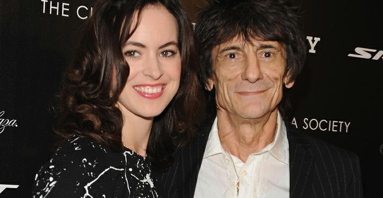 Sally Humphreys e Ronnie Wood - Getty Images