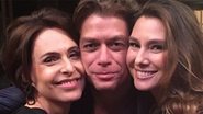 Fábio Assunção, Sílvia Pfeifer e Lavínia Vlasak se reúnem - Reprodução Instagram