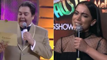 Faustão e Anitta - TV Globo/Reprodução