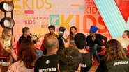 Coletiva do 'The Voice Kids' - Reprodução TV Globo