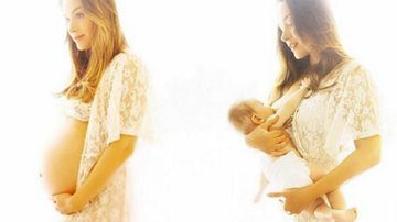 Fernanda Machado mostra antes e depois da gravidez - Instagram/Reprodução