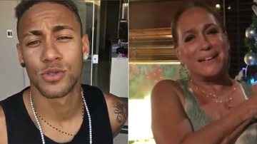 Neymar e Susana Vieira: mimos na web - Reprodução Instagram