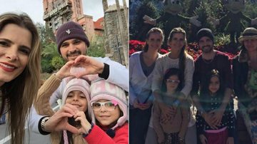 Luciano Camargo e família curtem férias na Disney - Reprodução/Instagram