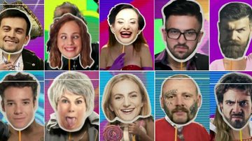 Rostos que aparecem no comercial do BBB16 - TV Globo/Reprodução