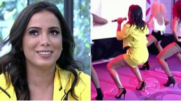 Anitta fala sobre namorado e celulites no Mais Você - TV Globo/Reprodução
