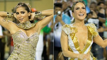 Anitta e Claudia Leitte brilham em ensaio de Carnaval com decotes e pernões de fora - Alex Nunes/Divulgação