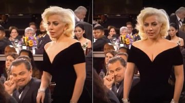 Leonardo DiCaprio fala sobre olhar de Lady Gaga - YouTube/Reprodução
