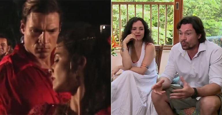 Tereza Seiblitz e Ricardo Macchi relembraram o sucesso de 'Explode Coração' no Video Show - Reprodução TV Globo