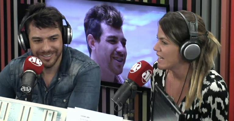 Cézar Lima em entrevista ao 'Pânico' na Jovem Pan - Divulgação