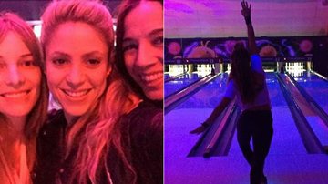 Shakira festeja aniversário em boliche - Instagram/Reprodução