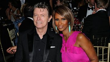 David Bowie e Iman em uma de suas últimas aparições públicas - Getty Images