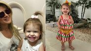 Mirella Santos mostra a filha, Valentina, fantasiada para o Carnaval - Instagram/Reprodução