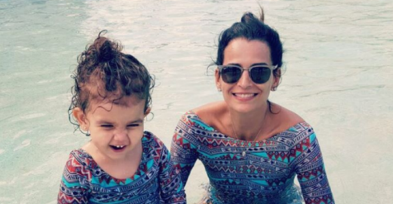 Fernanda Motta e a filha, Chloe - Reprodução Instagram