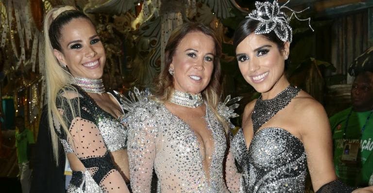 Camilla Camargo, Zilu e Wanessa em desfile da Imperatriz - BrazilNews