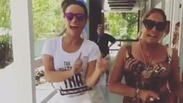 Susana Vieira e Suzana Pires dançam 'Metralhadora' - Reprodução Instagram