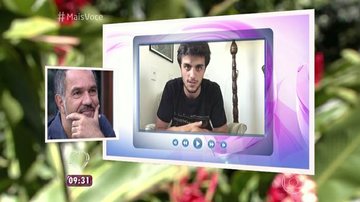 Felipe Simas e Humberto Martins - Reprodução TV Globo