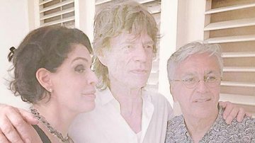 Mick Jagger e Caetano Veloso se encontram no Rio - Reprodução / Instagram